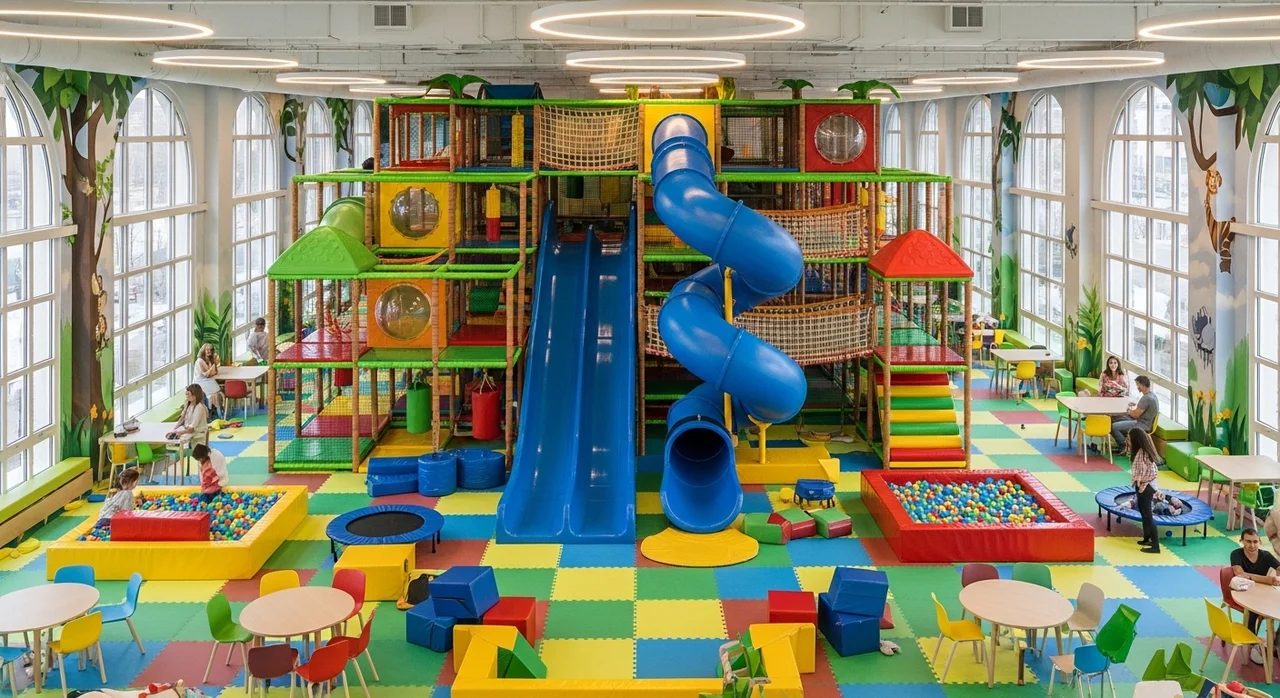 대형키즈카페, 왜 부모님들이 더 선호할까요?