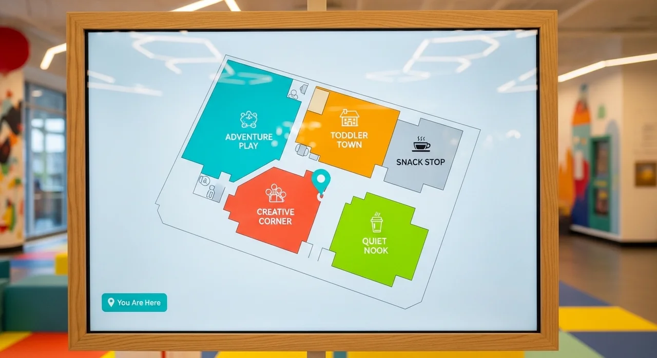 스마트하게 즐기는 대형키즈카페 이용 순서