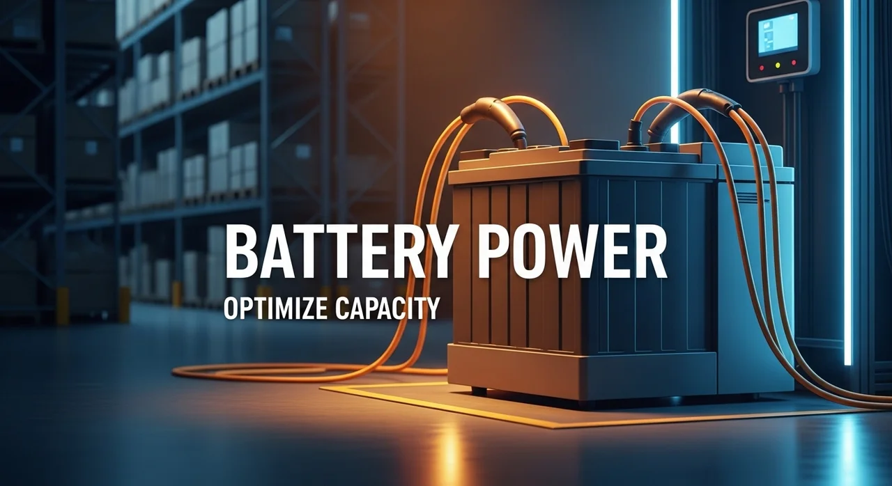 지게차 배터리 용량 계산기 활용 가이드: 작업시간 기반 최적화 방법