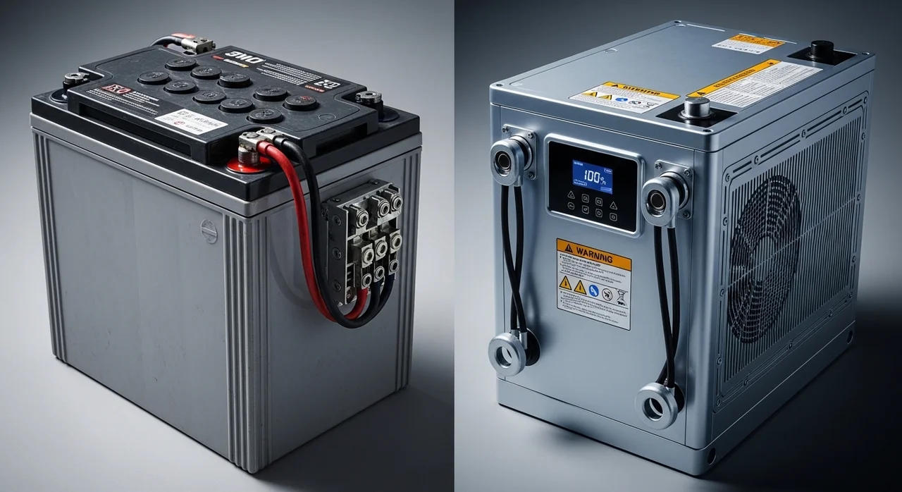 납산 배터리 vs 리튬이온 배터리, 무엇이 더 효율적일까?