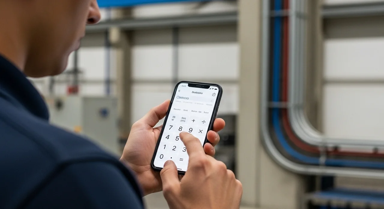 지게차 주행안정도 계산기 사용 방법