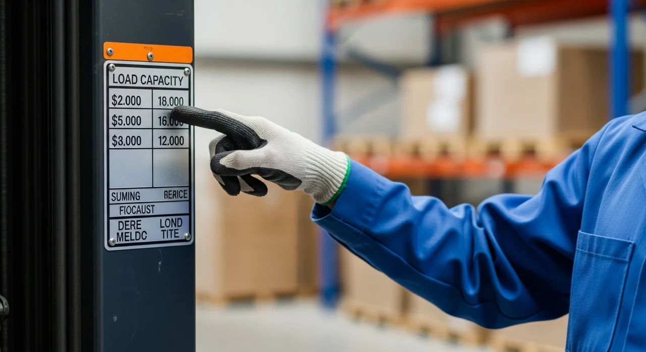 지게차 하중표, 왜 작업 전 확인이 필수일까요?