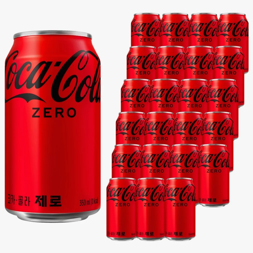 코카콜라 제로, 350ml, 24개