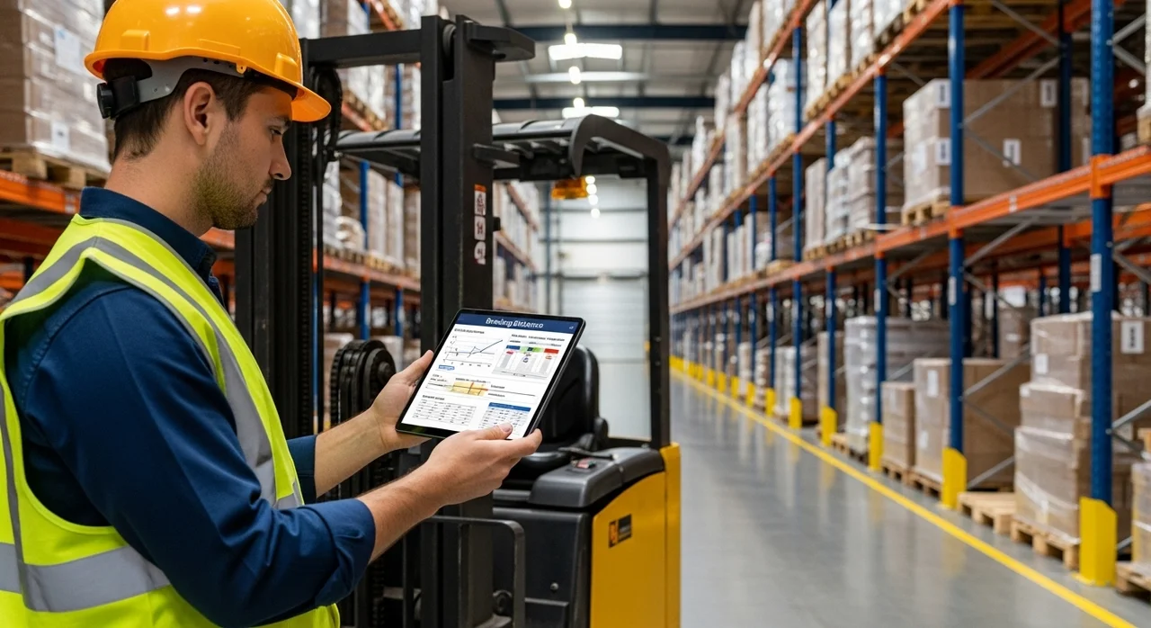 지게차 브레이크, 하중이 무거우면 얼마나 더 밀릴까요?