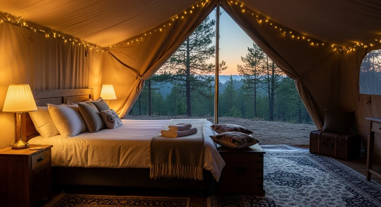 글램핑장, 장비 없이 즐기는 최고의 힐링 여행