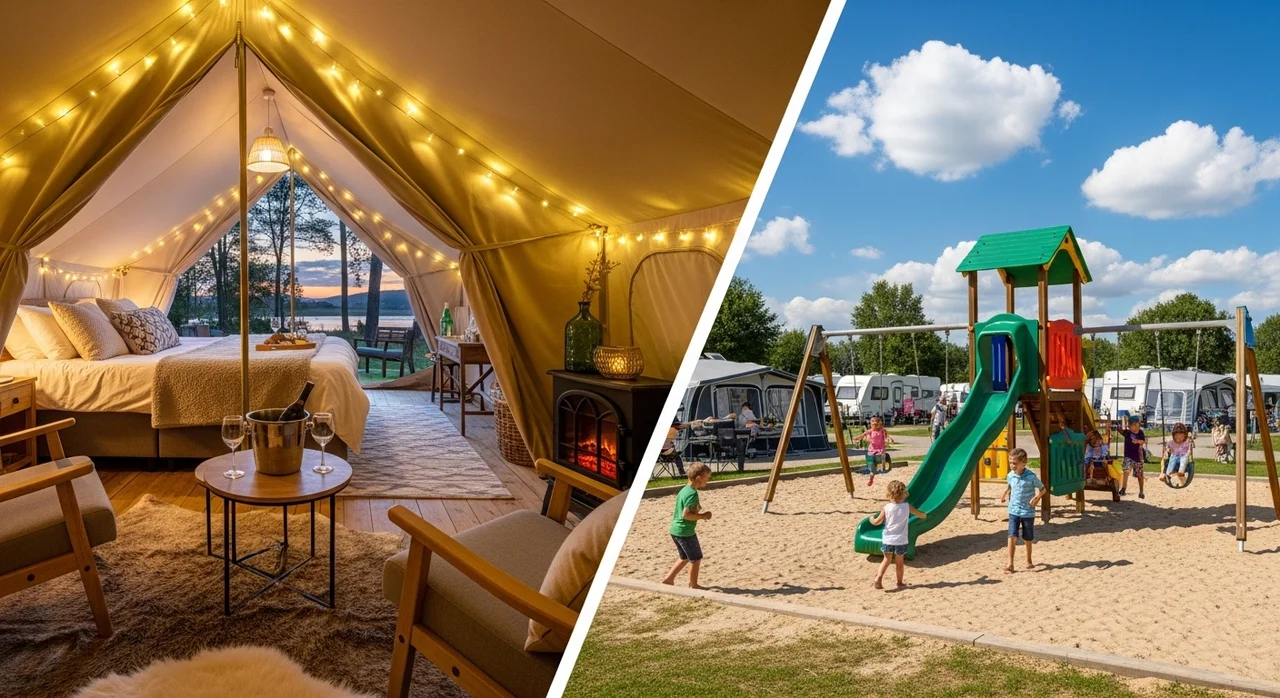 내게 맞는 글램핑장 유형 비교하기