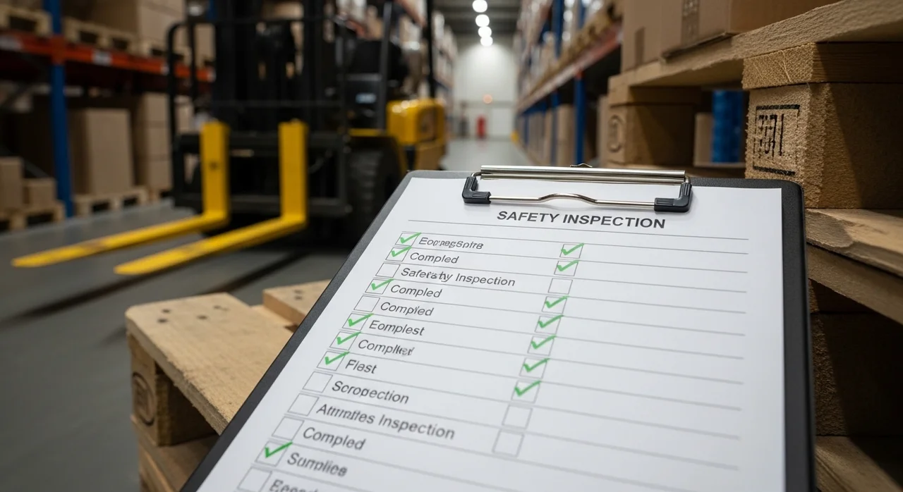 안전한 물류 현장을 위한 체크리스트