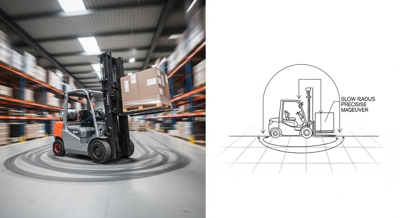 선회반경 계산 시 자주 하는 실수 2가지