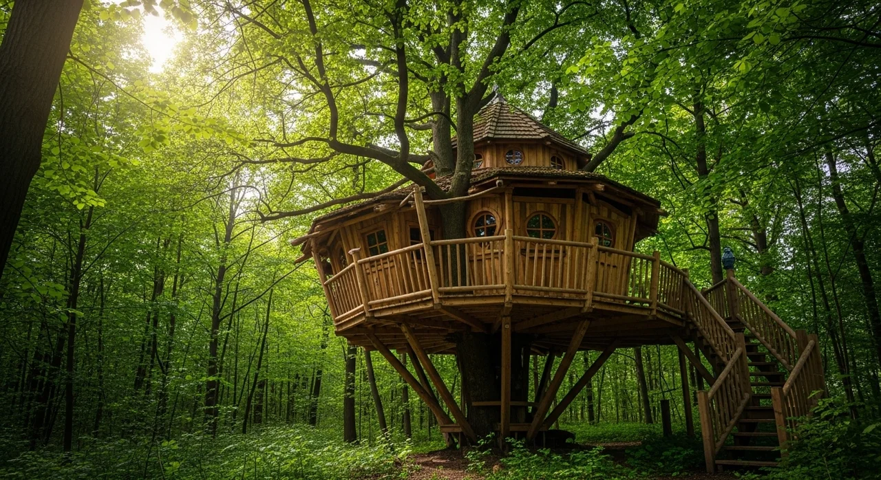 동화 속 주인공이 되는 '트리하우스' 체험