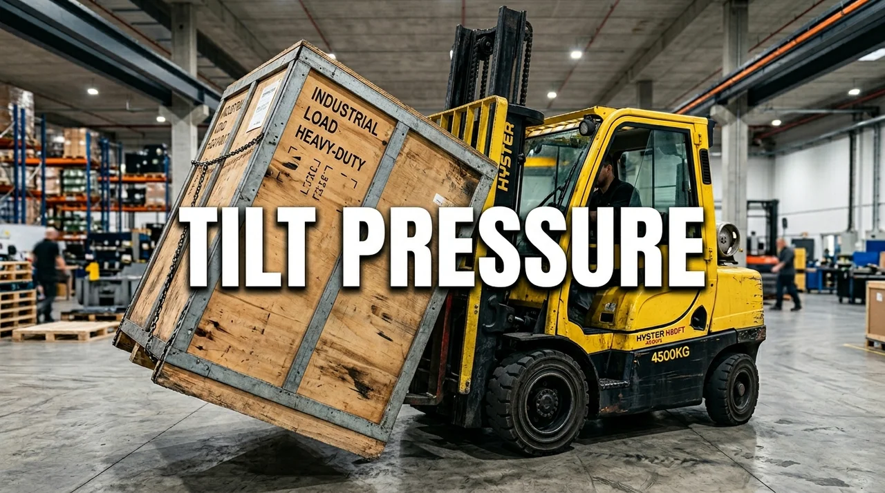 지게차 유압 틸트 압력 계산기 활용법: 최대 모멘트 해석과 실린더 사양 결정