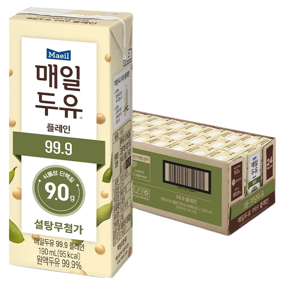 매일두유 99.9 플레인