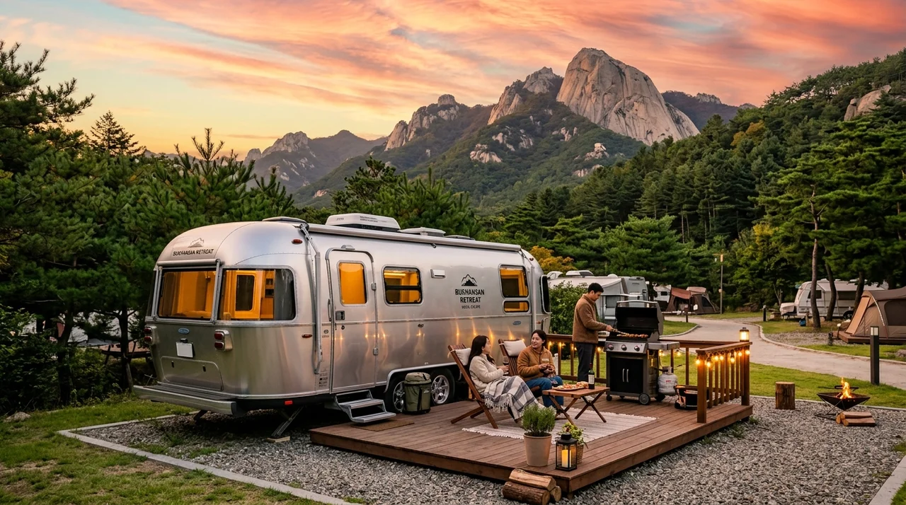 북한산카라반 추천! 서울 도심 속 럭셔리 글램핑 예약 및 이용 꿀팁
