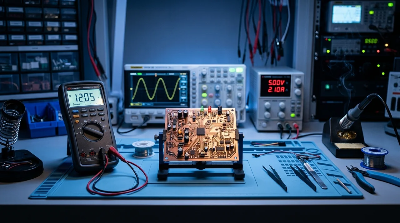 전기전자 기초 계산기: 옴의 법칙부터 전력까지 1초 만에 끝내기