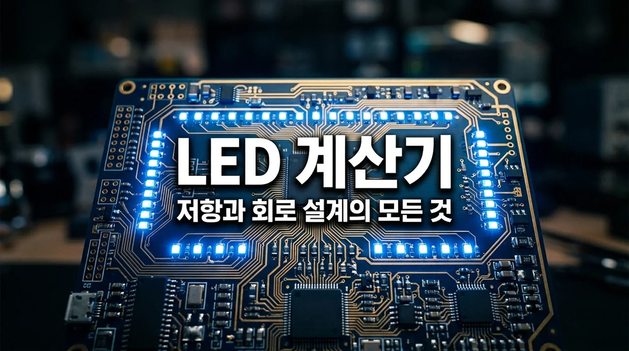 LED 조명 계산기 활용법: 저항값부터 직렬 병렬 설계까지 완벽 가이드