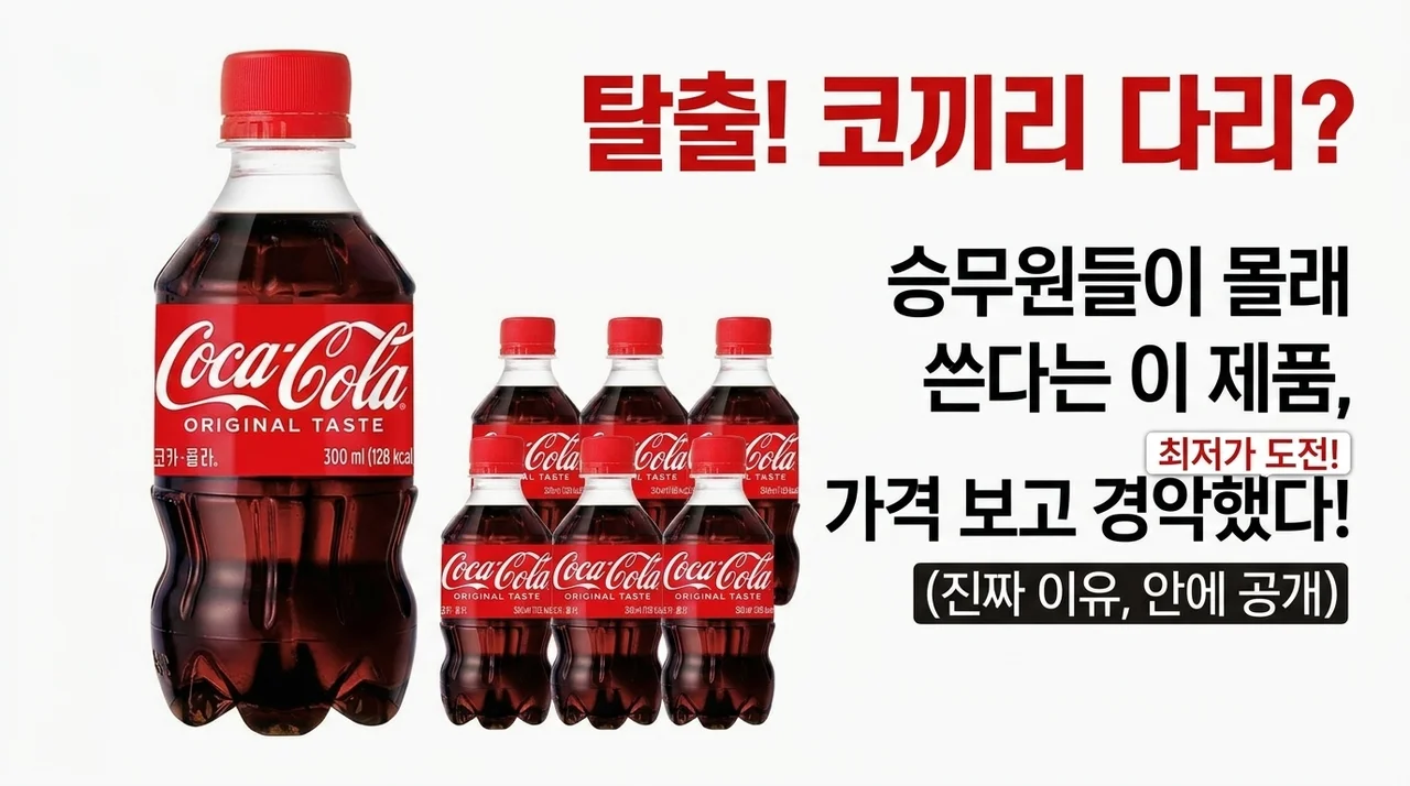 코끼리 다리 탈출? 승무원들이 몰래 쓴다는 이 제품, 가격 보고 깜짝 놀랐어요