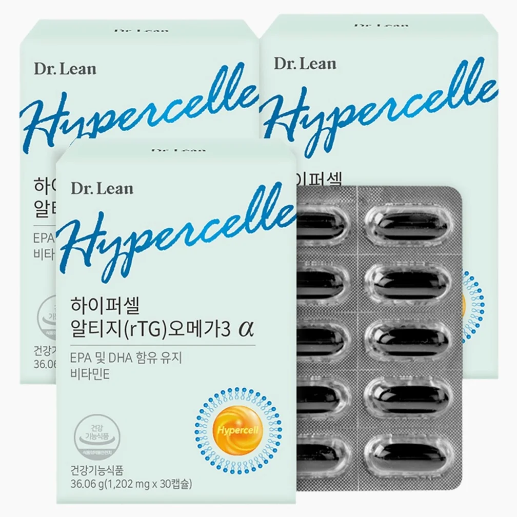 닥터린 하이퍼셀 알티지 오메가3 알파, 30정, 3개