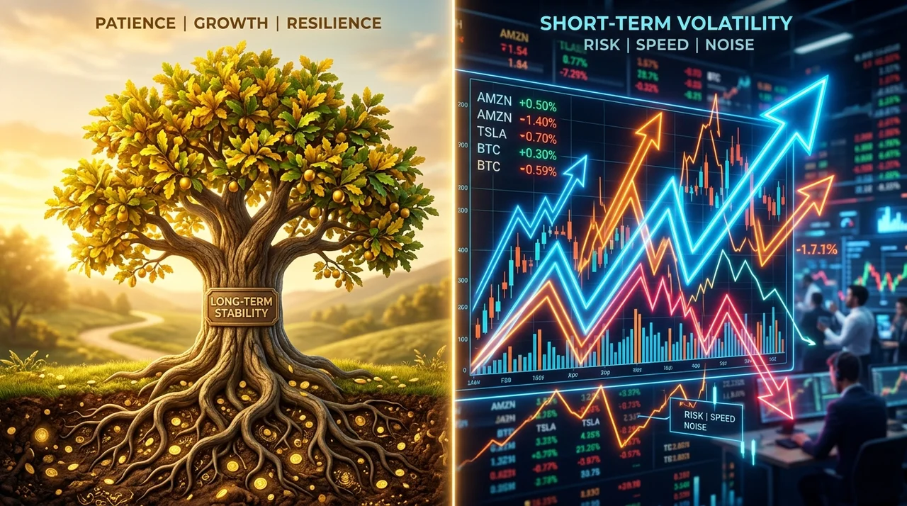 장기 투자 vs 단타 수익 비교, 나에게 맞는 승리 전략은?