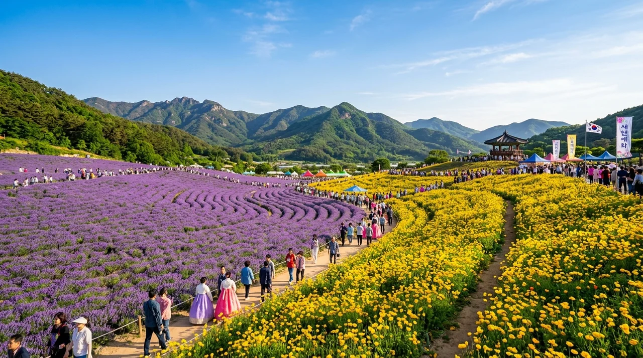 2026 꽃축제 가볼만한곳 BEST 4: 일정, 입장료, 주차 꿀팁 총정리