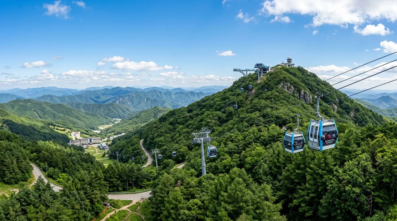 평창가볼만한곳 BEST 5 코스 추천! 발왕산 케이블카부터 양떼목장까지