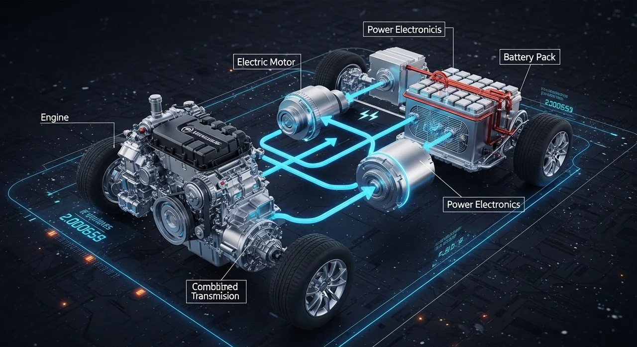 압도적인 1,000km 주행거리의 비결, PHEV 테크놀로지