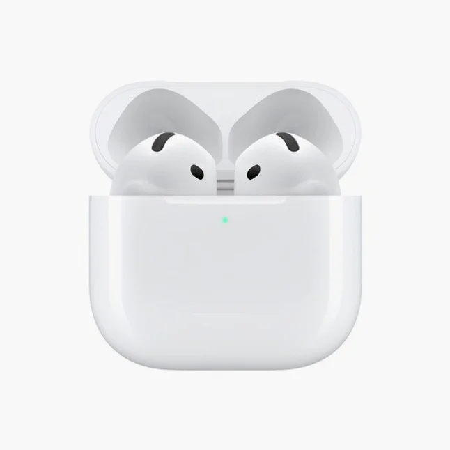 Apple 2024 에어팟 4 블루투스 이어폰 유선충전, MXP63KH/A, 화이트