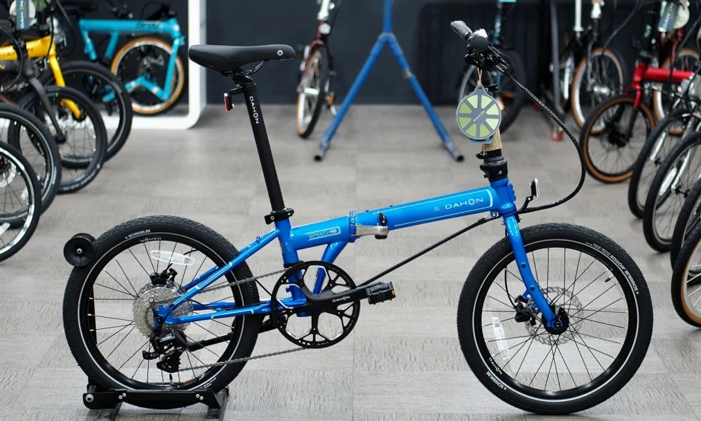 다혼 스피드 P11 HD - 11단 유압디스크,외장BB 크랭크,대구경 카세트 지원, 슈발베 빅애플 타이어, 크로몰리 접이식 미니벨로 상세 이미지 3