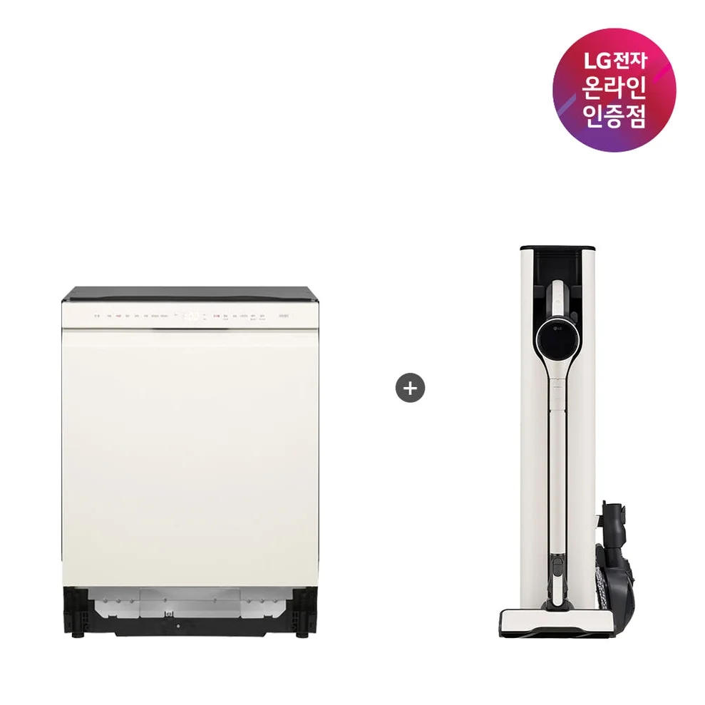 LG 디오스 오브제컬렉션 식기세척기 + LG 코드제로 A9S 세트 (DUE5BGL1E + AI927WA) 상세 이미지 3