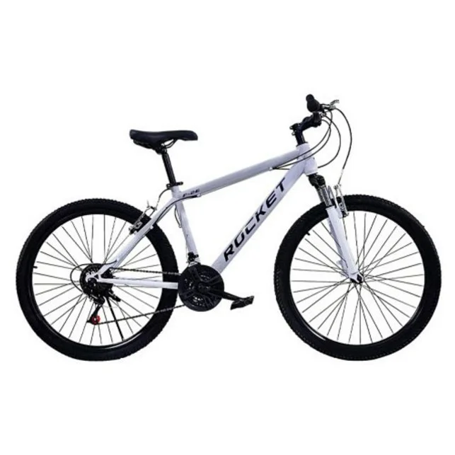 닥터바이크 F-26S ROCKET MTB 스틸 림 브레이크 14kg, 화이트, 170cm, 1개