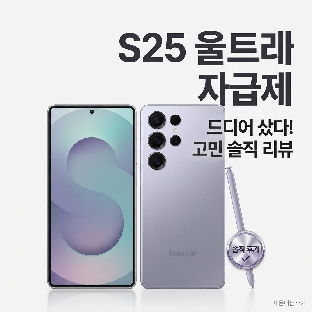 갤럭시 S25 울트라 자급제 고민하다 결국 질러본 솔직 후기