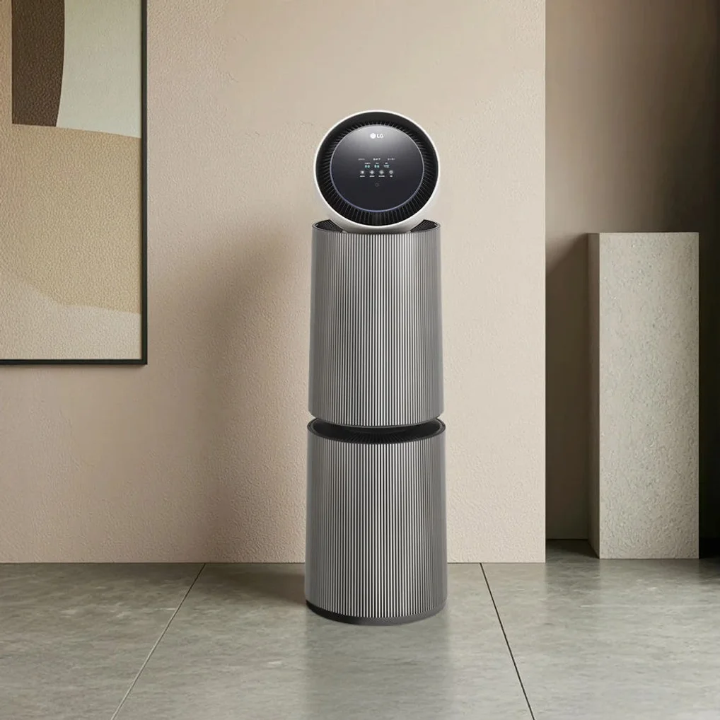 LG 퓨리케어 AI 360 공기청정기 + LG 휘센 오브제컬렉션 제습기 세트 (AS336NSLC+ DQ214MEGA) 상세 이미지 1