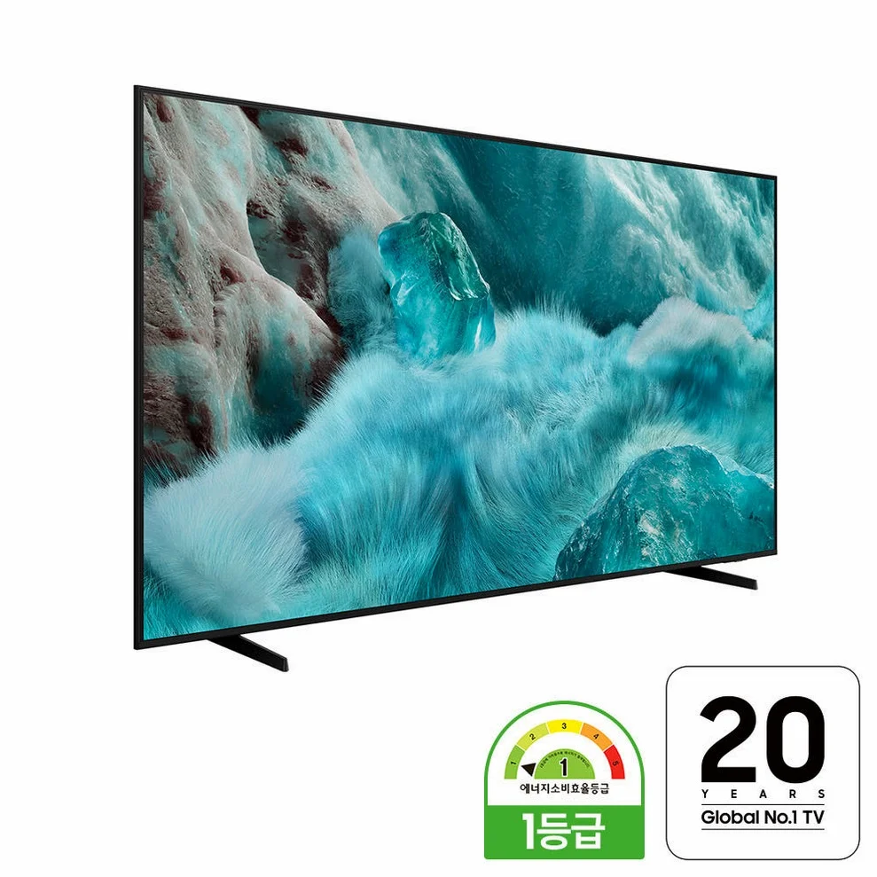 삼성 QLED AI 4K TV 163cm(65인치) KQ65QF7DAFXKR 1등급 스탠드 상세 이미지 1