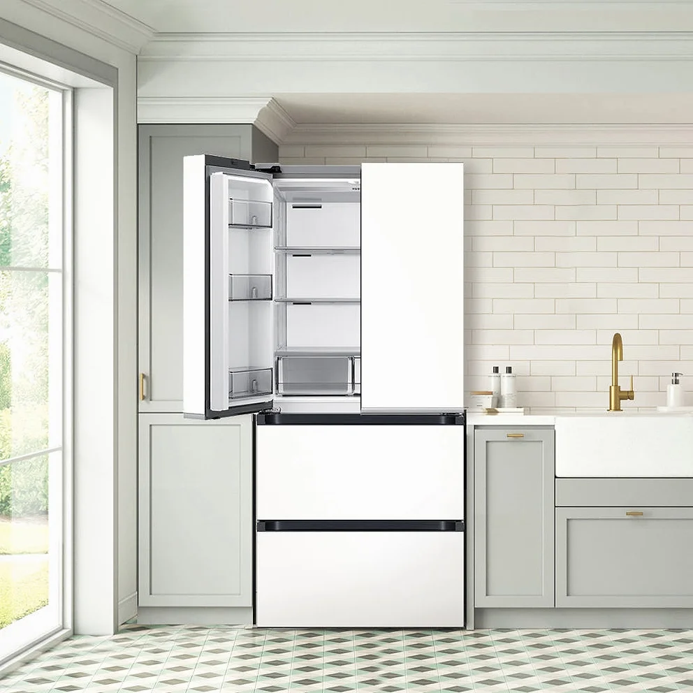 삼성 비스포크 AI 김치냉장고 4도어 490L 에센셜 화이트(RK70F49M2ZD) 상세 이미지 3