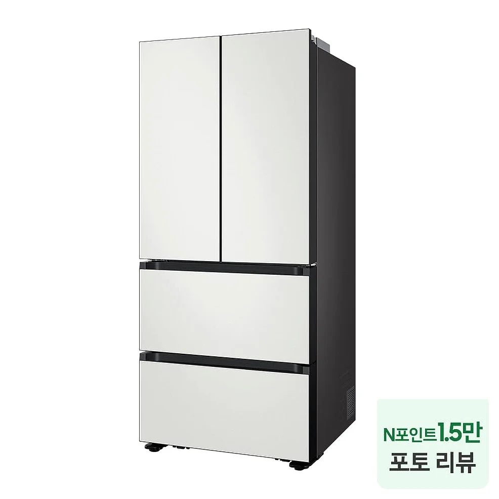 [최종체감가169만]삼성 비스포크 AI김치냉장고 4도어 490L 1등급 코타 화이트(RK70F49M1A) 상세 이미지 1