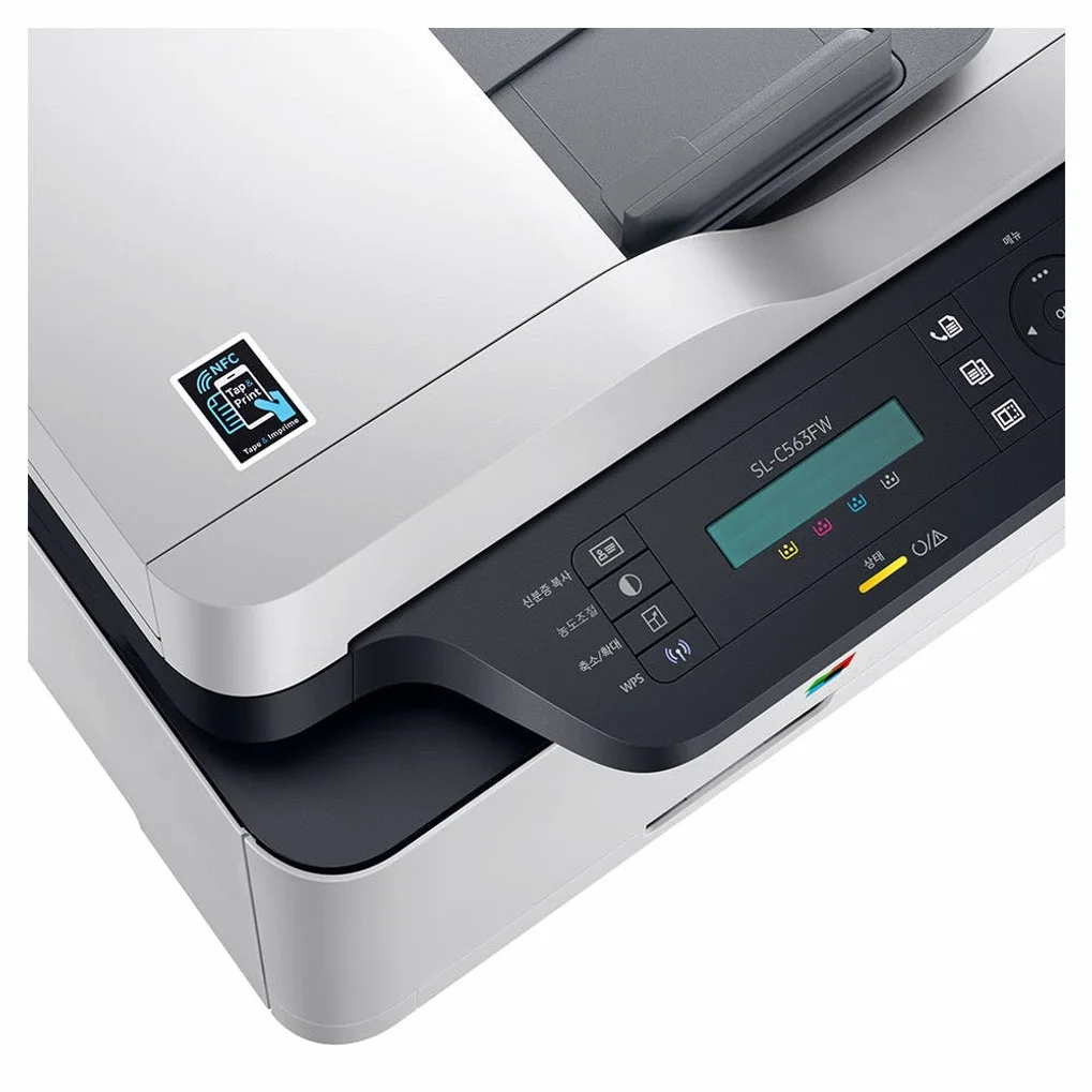 삼성전자 SL-C563FW 컬러 레이저 팩스복합기 ADF Wi-Fi 상세 이미지 4