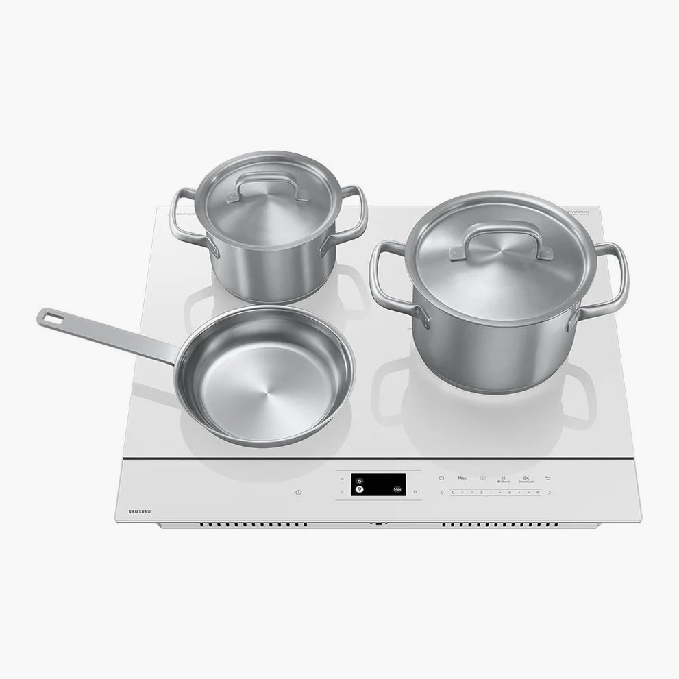 삼성전자 비스포크 CC80F63W1Z 화이트 인덕션 3구 빌트인 슬림핏 프레임리스 상세 이미지 7