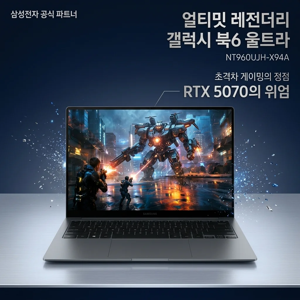 역대급 끝판왕 갤럭시북6 울트라 NT960UJH-X94A RTX 5070의 위엄