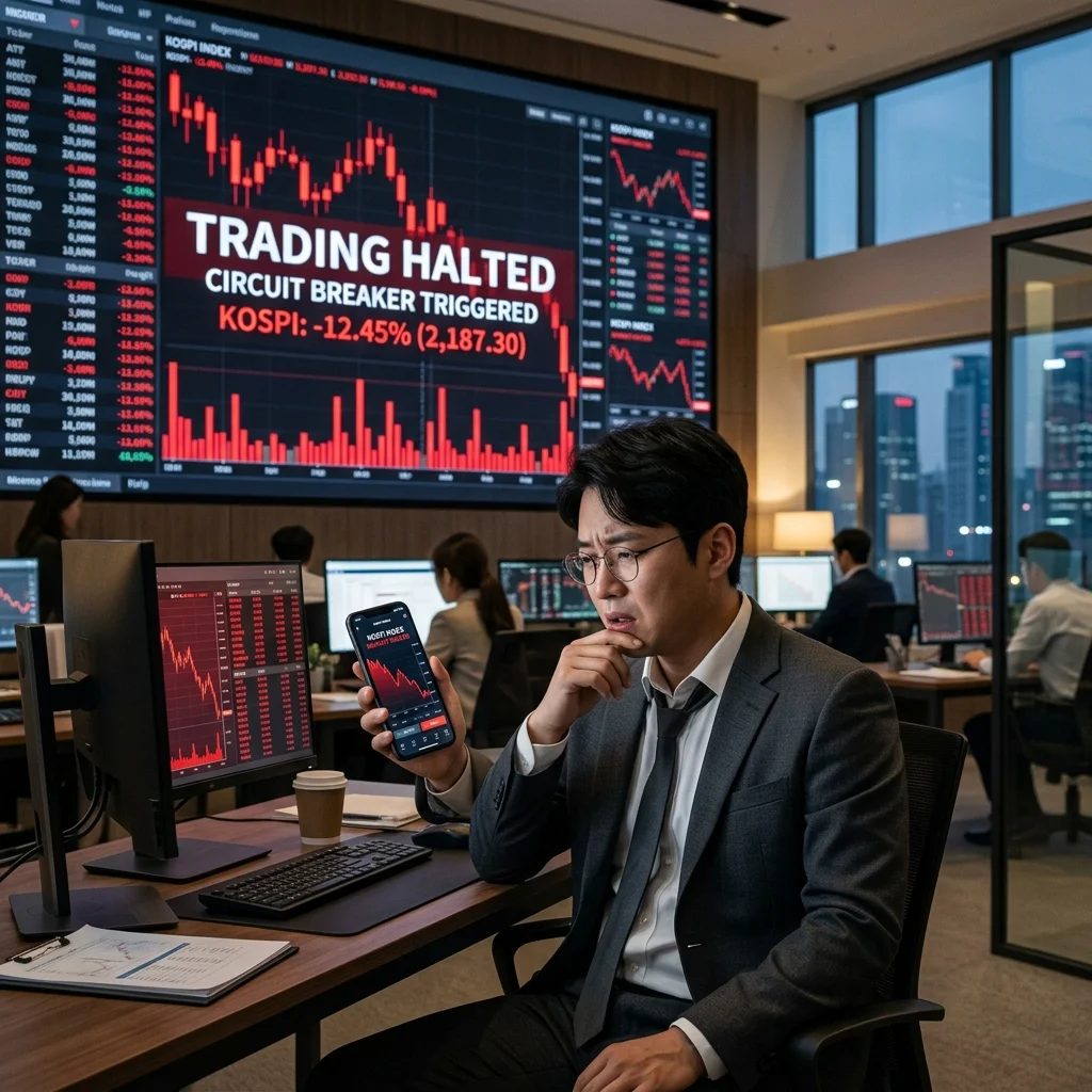 서킷브레이커 발동 기준과 대처법, 직접 겪어보니 '이것' 모르면 손해봅니다