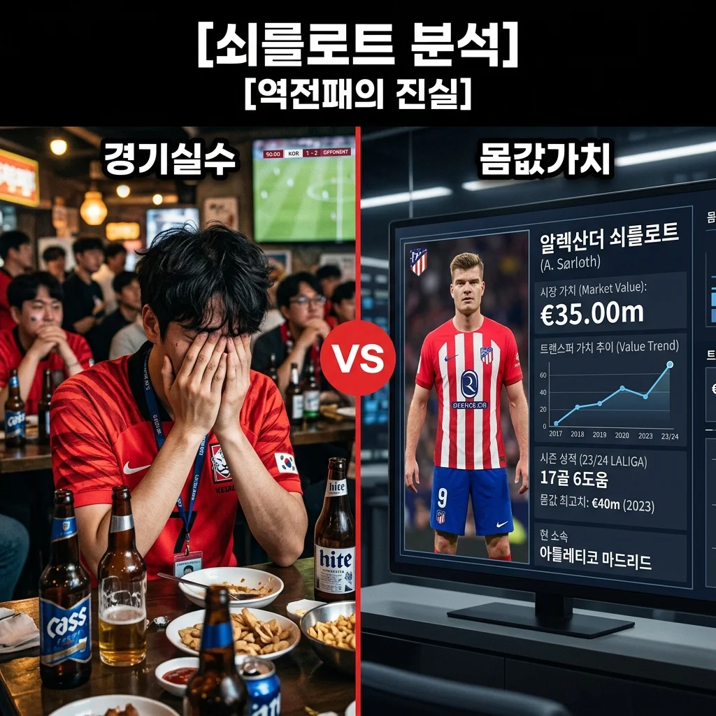 쇠를로트 잉글랜드전 역전패 논란과 연봉 몸값 실시간 총정리