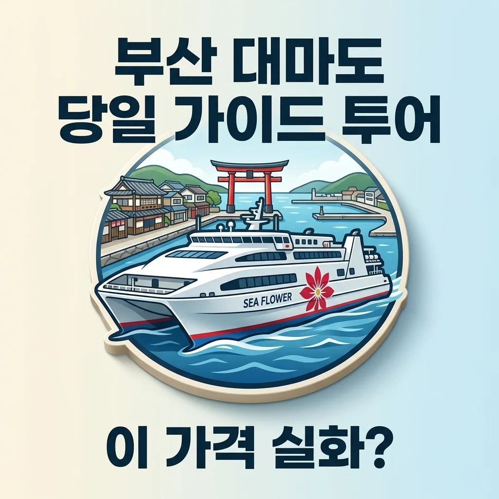 부산 대마도 패키지 당일치기여행 히타카츠 가이드 투어, 이 가격 실화?
