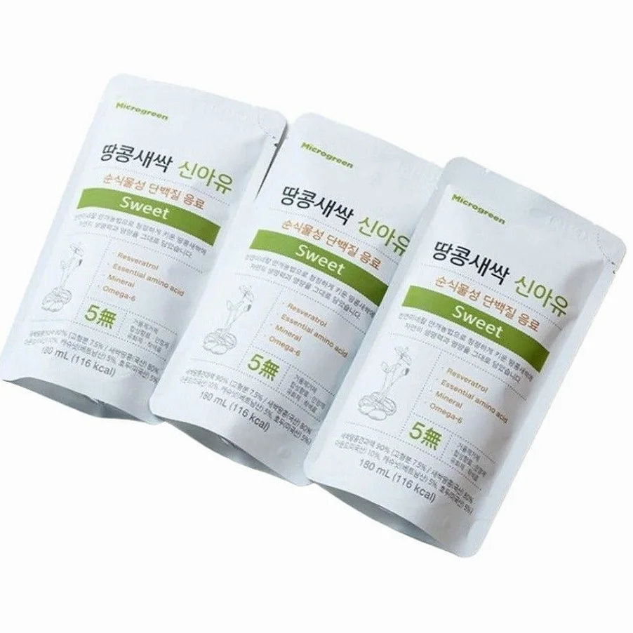 신아유 땅콩새싹두유 스위트 식물성 단백질 두유 180ml, 30개 [원산지:국산] 상세 이미지 8