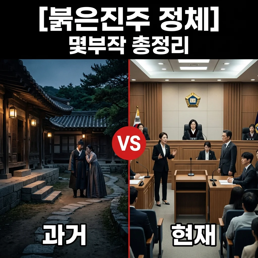 붉은진주 몇부작? 박진희 정체와 결말 방영 일정 완벽 정리