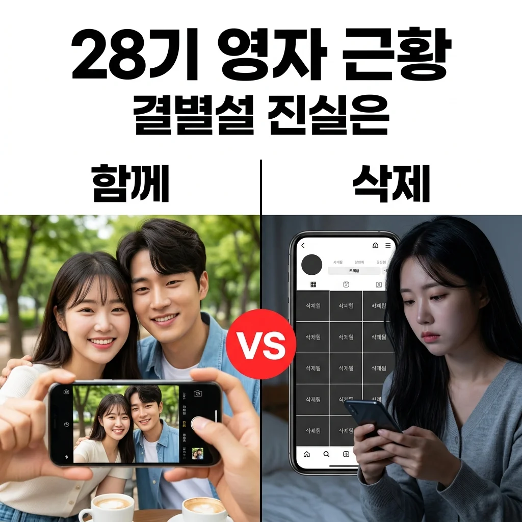 28기 영자 영철 결별설 확산? 인스타 사진 삭제와 근황 정리