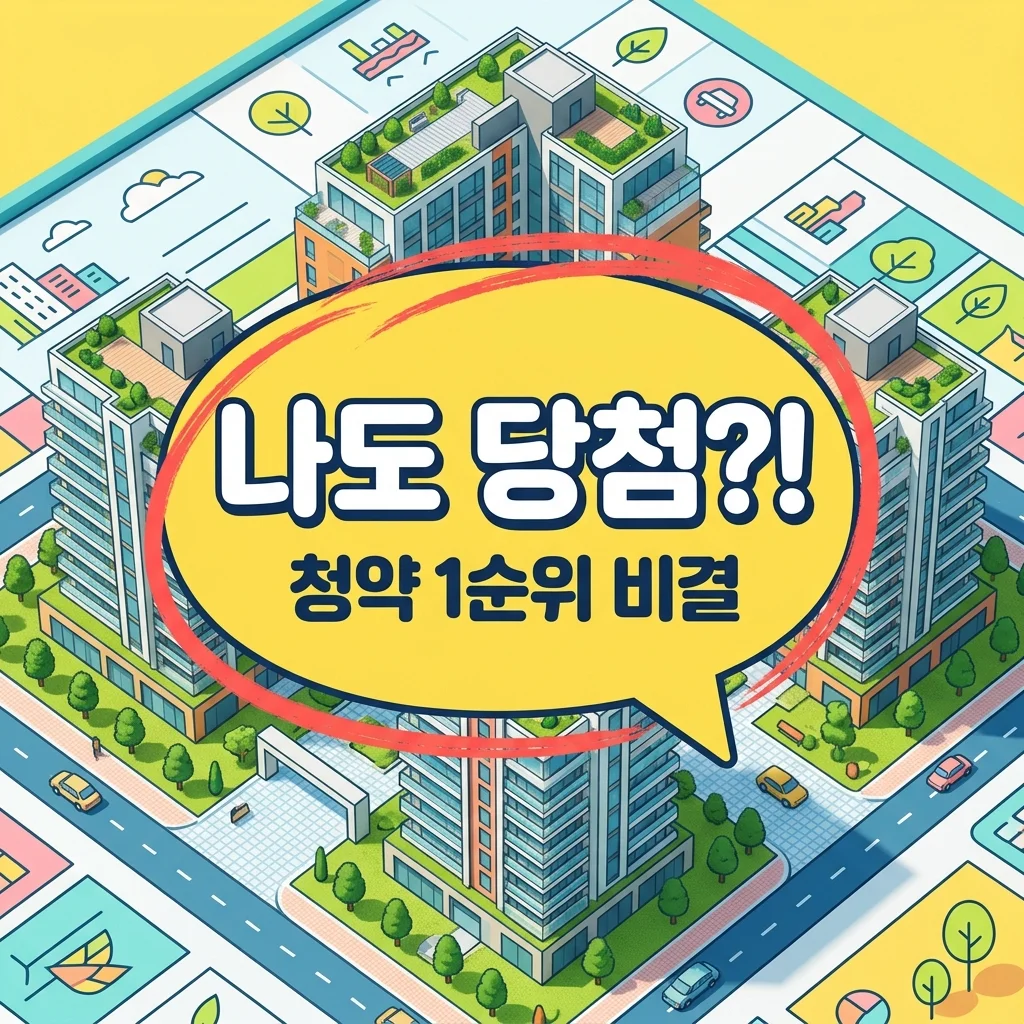 주택청약 1순위 조건, 직접 해보니 의외로 많이 놓치는 3가지