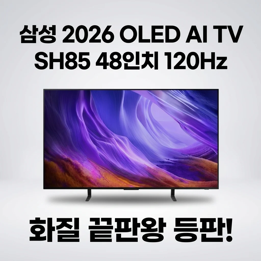 삼성 2026 OLED AI TV SH85 48인치 120Hz, 화질 끝판왕 등판!