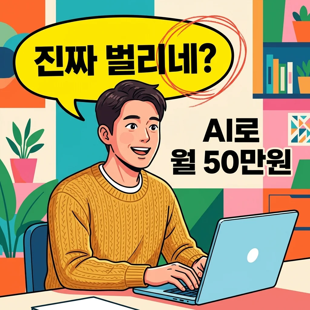 AI수익화 진짜 돈 될까? 월 50만원 벌어본 현실적인 후기와 방법