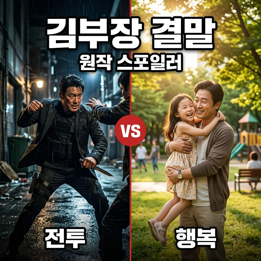 웹툰 김부장 결말 원작 스포 총정리! 민지 구출과 마지막 반전