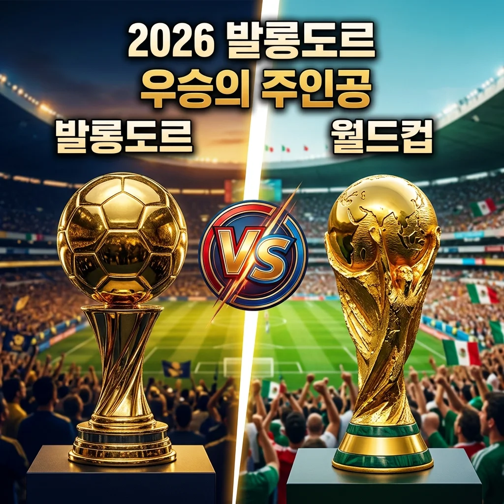 2026 발롱도르 순위 파워랭킹 TOP 10 | 월드컵 우승 프리미엄 반영 최신판