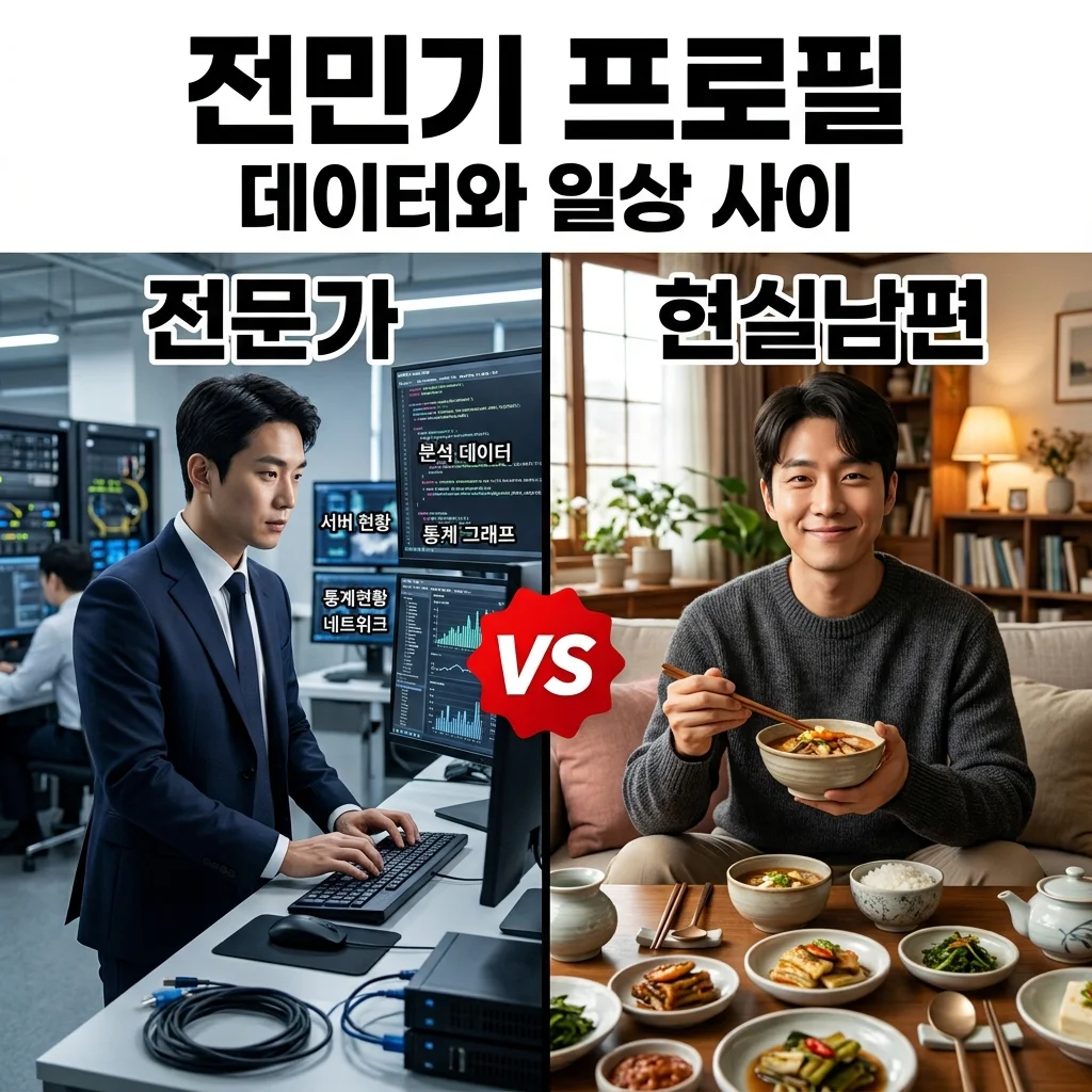 전민기 프로필 나이 아내 정미녀 결혼 생활 및 빅데이터 전문가 이력 총정리