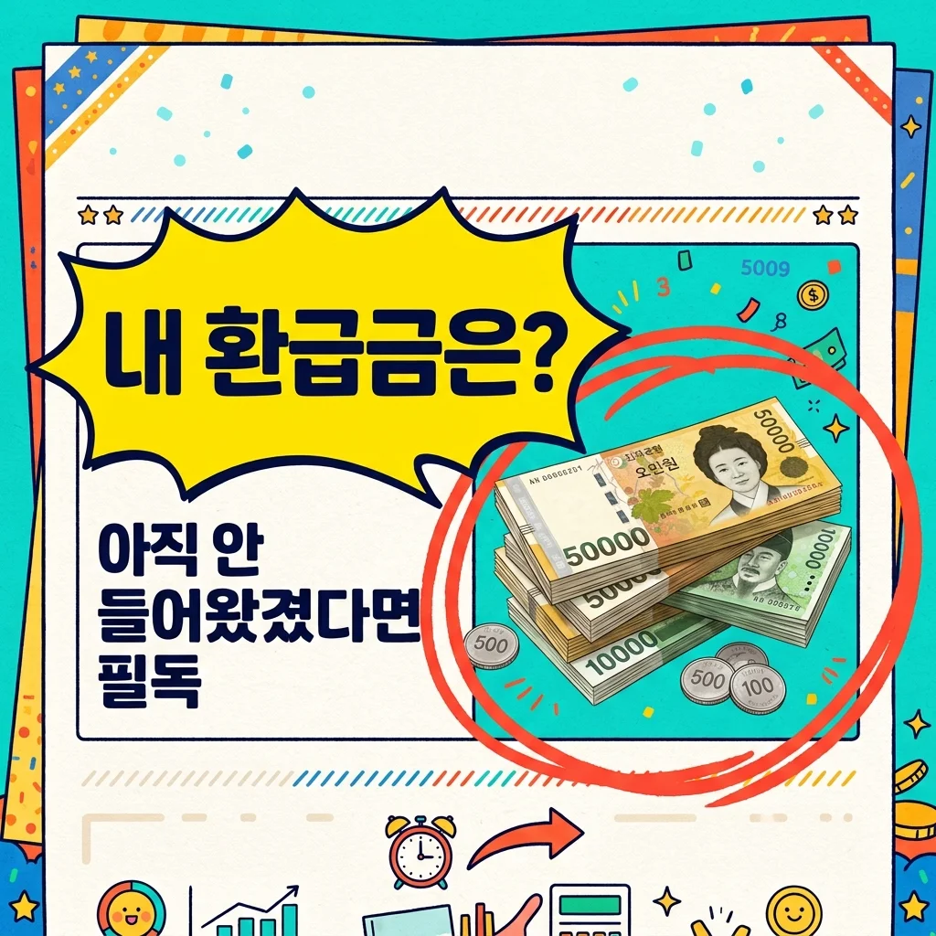 종합소득세 환급금 안 들어왔다면? 직접 해본 조회 및 해결 꿀팁