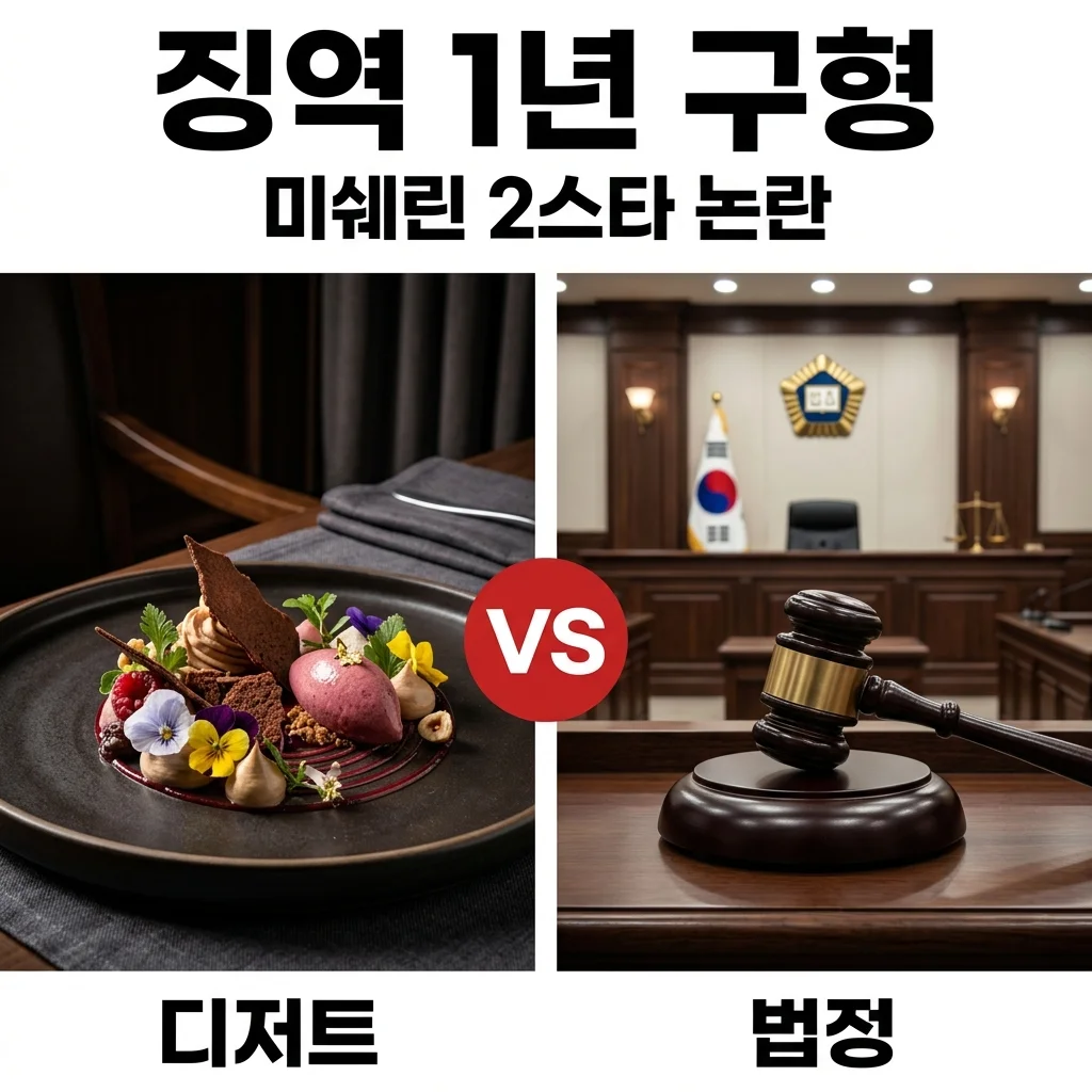 미쉐린 2스타 디저트 징역 구형, 흑백요리사 개미 식당의 충격 결말